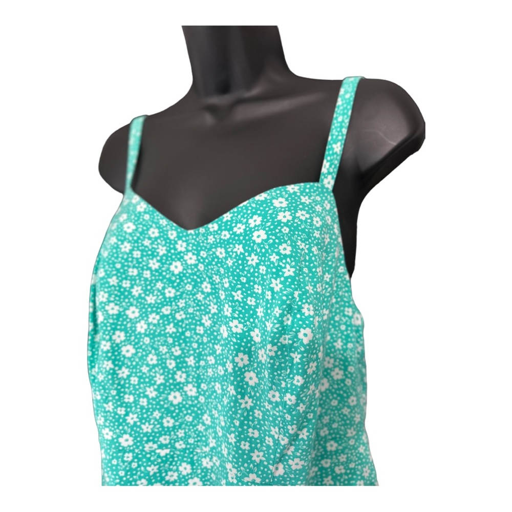 Torrid Challis Romper in GREEN Size OO - Picture 3 of 11